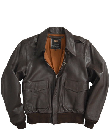 Alpha Industries A-2 Leather Jacket