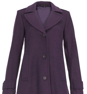 Hudson Box Pleat Coat